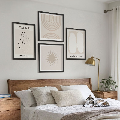 Mur de tableaux Lignes minimalistes élégantes