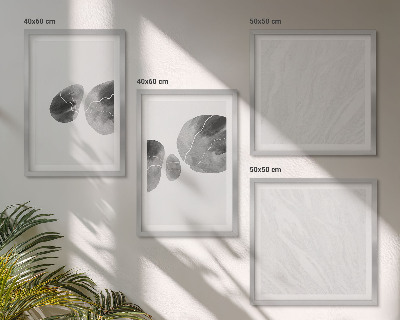 Mur de tableaux Éclaboussures de peinture d'art abstrait