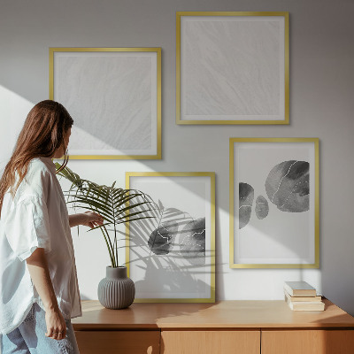 Mur de tableaux Éclaboussures de peinture d'art abstrait