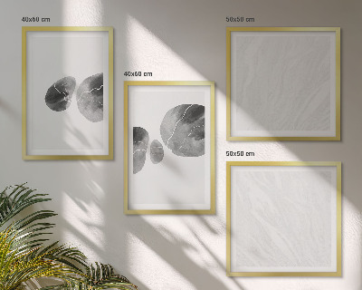 Mur de tableaux Éclaboussures de peinture d'art abstrait