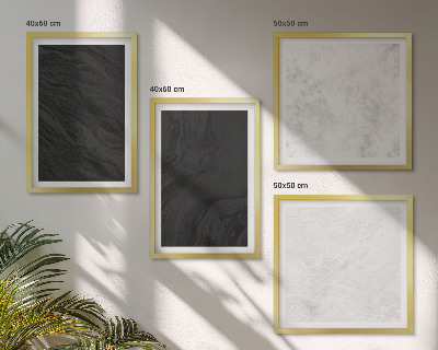 Mur de tableaux Marbres glamour sombres et lumineux