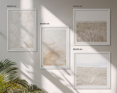 Mur de tableaux Textures pastel à la mode