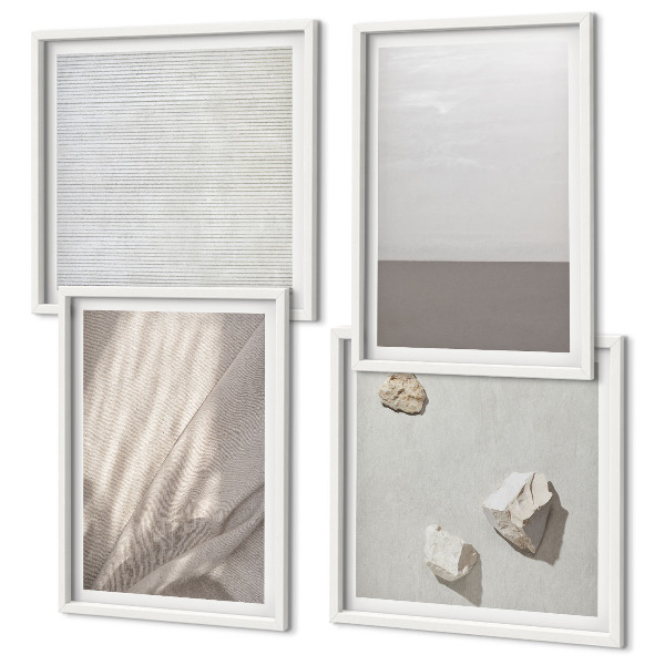 Mur de tableaux Textures bohèmes délicates de la nature