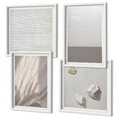 Mur de tableaux Textures bohèmes délicates de la nature