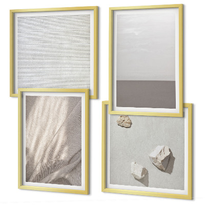 Mur de tableaux Textures bohèmes délicates de la nature