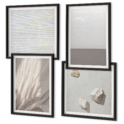 Mur de tableaux Textures bohèmes délicates de la nature
