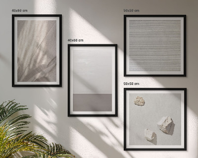 Mur de tableaux Textures bohèmes délicates de la nature