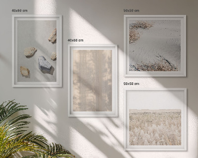 Mur de tableaux Textures naturelles bohèmes