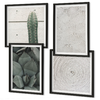 Polyptyque z cadres Textures estivales des tropiques