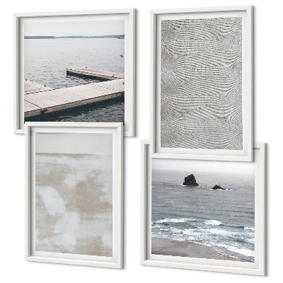 Mur de tableaux Textures modernes au design abstrait