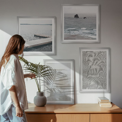 Mur de tableaux Textures modernes au design abstrait