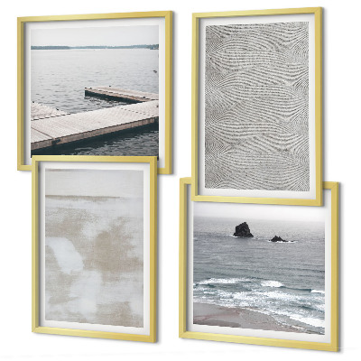 Mur de tableaux Textures modernes au design abstrait