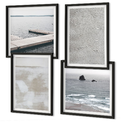 Mur de tableaux Textures modernes au design abstrait