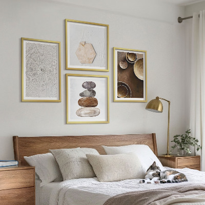 Polyptyque z cadres Les textures dans l'art moderne