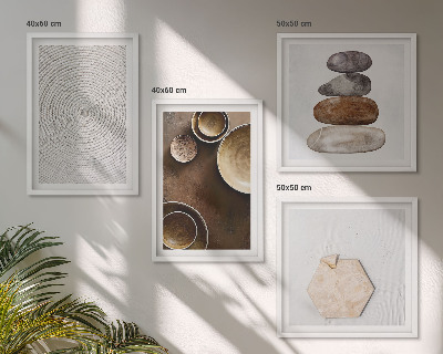 Polyptyque z cadres Les textures dans l'art moderne