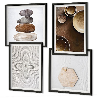 Polyptyque z cadres Les textures dans l'art moderne