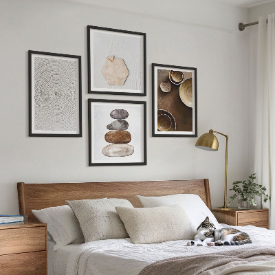 Polyptyque z cadres Les textures dans l'art moderne