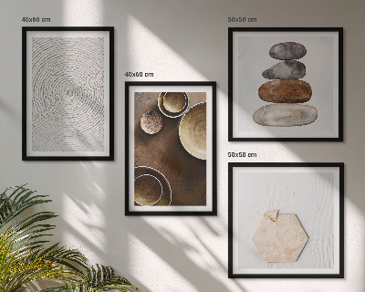 Polyptyque z cadres Les textures dans l'art moderne