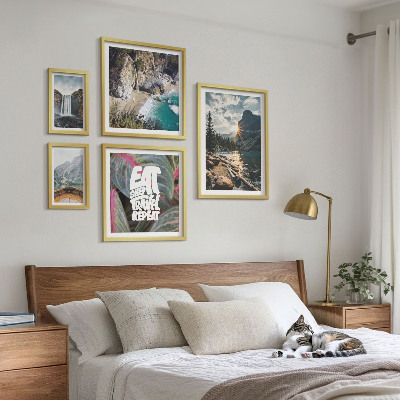 Tableau de décoration murale Paysages de cascades de montagne