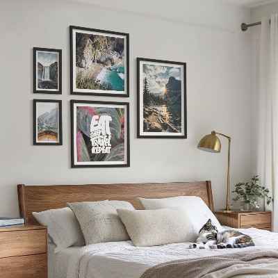 Tableau de décoration murale Paysages de cascades de montagne