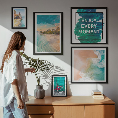 Tableau de décoration murale Ambiance de vacances
