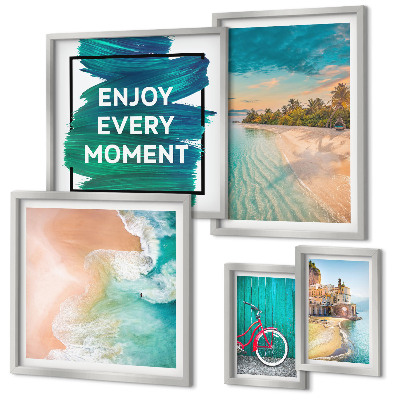 Tableau de décoration murale Ambiance de vacances