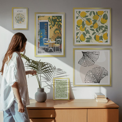 Tableau de décoration murale Motifs végétaux élégants
