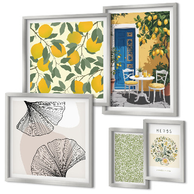 Tableau de décoration murale Motifs végétaux élégants
