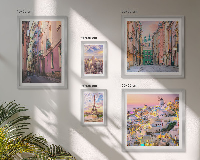 Tableau de décoration murale Villes charmantes d'Europe