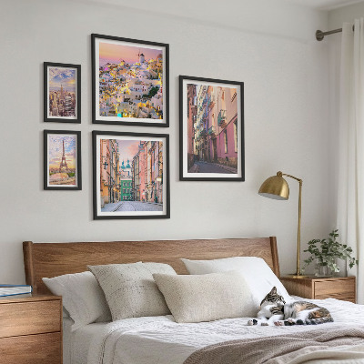 Tableau de décoration murale Villes charmantes d'Europe