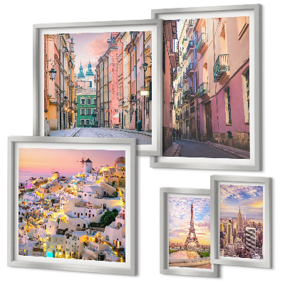Tableau de décoration murale Villes charmantes d'Europe