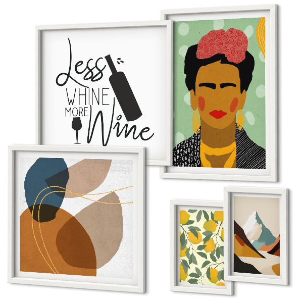 Tableau de décoration murale Portraits abstraits de style bohème