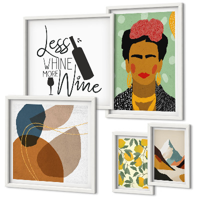 Tableau de décoration murale Portraits abstraits de style bohème