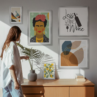Tableau de décoration murale Portraits abstraits de style bohème