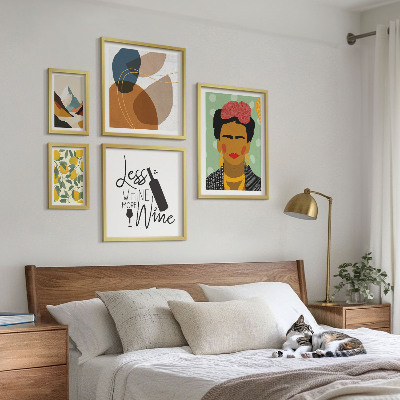 Tableau de décoration murale Portraits abstraits de style bohème