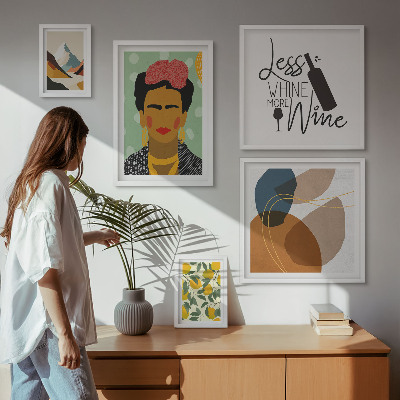Tableau de décoration murale Portraits abstraits de style bohème