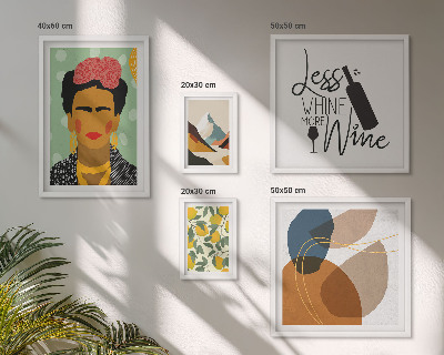 Tableau de décoration murale Portraits abstraits de style bohème