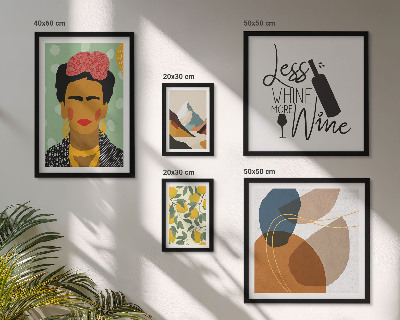 Tableau de décoration murale Portraits abstraits de style bohème