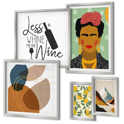 Tableau de décoration murale Portraits abstraits de style bohème