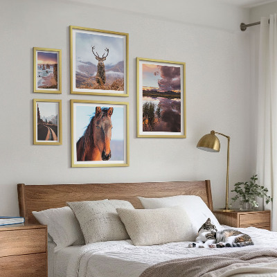 Ensemble de 5 tableaux La beauté naturelle des paysages