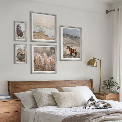 Tableau de décoration murale Paysages avec chevaux et eau