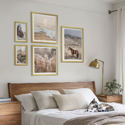 Tableau de décoration murale Paysages avec chevaux et eau