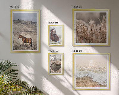 Tableau de décoration murale Paysages avec chevaux et eau