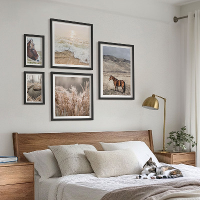 Tableau de décoration murale Paysages avec chevaux et eau