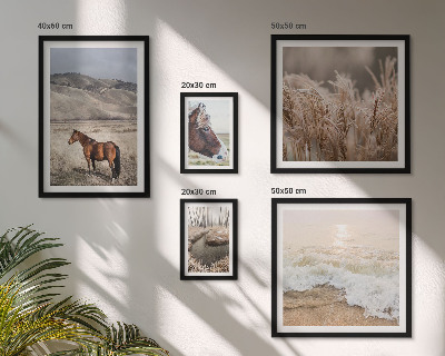 Tableau de décoration murale Paysages avec chevaux et eau