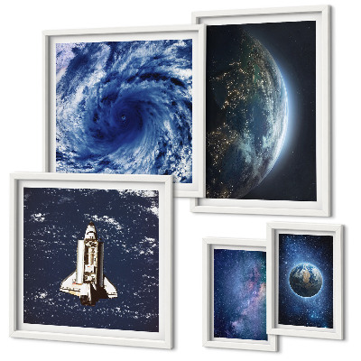 Tableau de décoration murale Les paysages cosmiques de la Terre