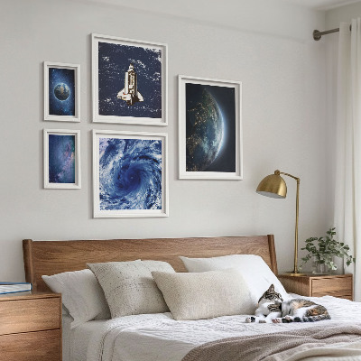 Tableau de décoration murale Les paysages cosmiques de la Terre