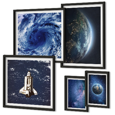 Tableau de décoration murale Les paysages cosmiques de la Terre
