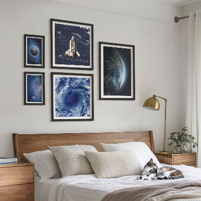 Tableau de décoration murale Les paysages cosmiques de la Terre