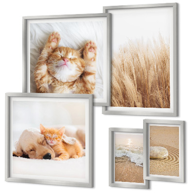 Tableau de décoration murale Animaux mignons paysages